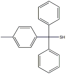 THIOL TRITYL RESIN 化学構造式