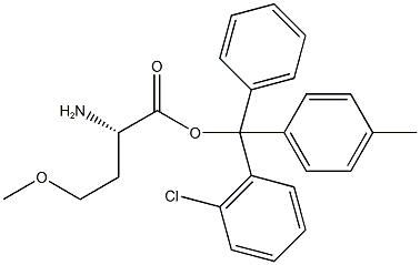 H-L-HSE(ME)-2-CHLOROTRITYL RESIN Structure