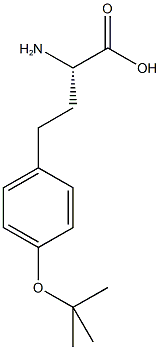 O-t-Butyl-L-homotyrosine,,结构式