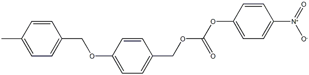 4-Nitrophenyl carbonate benzyloxymethyl polystyrene (1%DVB, 100-200 mesh, 0.3-1.5 mmol,,结构式