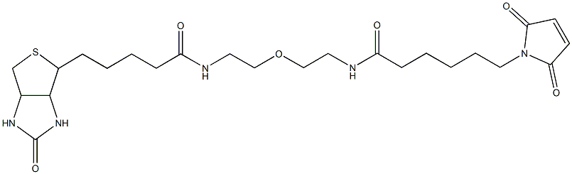  Α-生物素-Ω-马来酰亚胺基聚乙二醇