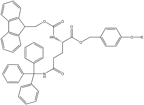 Fmoc-L-Gln(Trt)-Wang TG