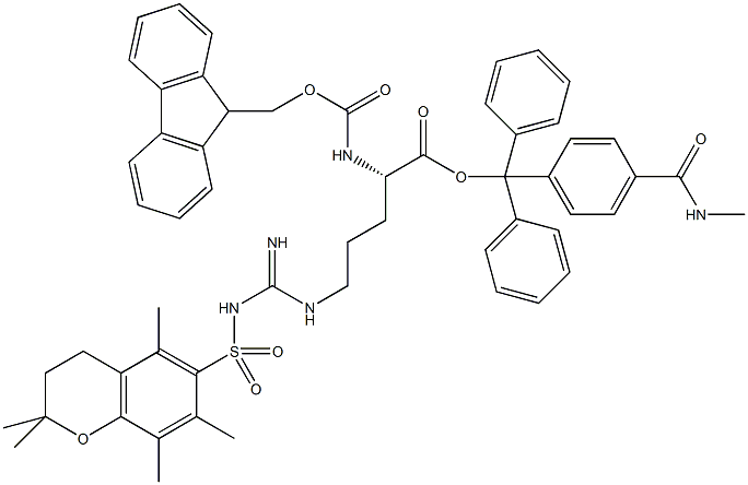 Fmoc-L-Arg(Pmc)-Trt TG Structure