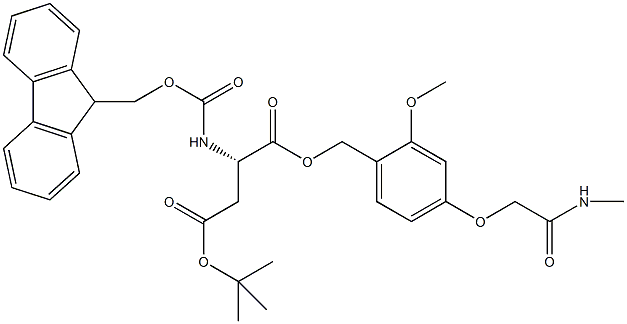 Fmoc-L-Asp(tBu)-AC TG Structure