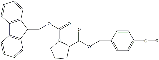 Fmoc-L-Pro-Wang TG Structure