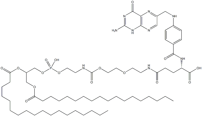 磷脂-聚乙二醇-乙酸,,结构式