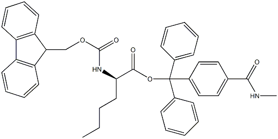 Fmoc-D-Nle-Trt TG Structure