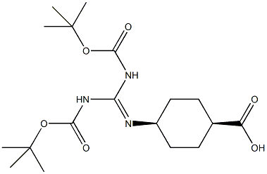 (Boc)2-4-cis-GCHC-OH,,结构式
