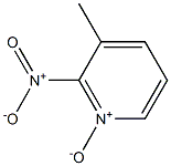 3-methyl-2-nitro-pyridine-1-oxide Structure