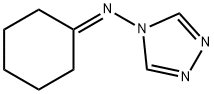 N-(1,2,4-triazol-4-yl)cyclohexanimine 化学構造式