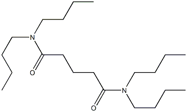 N,N,N',N'-tetrabutylpentanediamide Structure