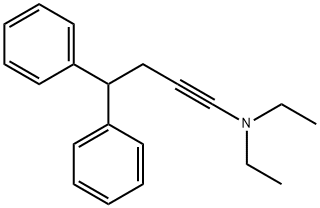 N,N-diethyl-4,4-diphenylbut-1-yn-1-amine Structure