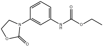 ethyl N-[3-(2-oxo-1,3-oxazolidin-3-yl)phenyl]carbamate Structure