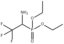 1-diethoxyphosphoryl-2,2,2-trifluoroethanamine Structure
