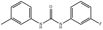 1-(3-fluorophenyl)-3-(3-methylphenyl)urea Struktur