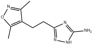 1351393-95-7 5-[2-(3,5-dimethyl-1,2-oxazol-4-yl)ethyl]-1H-1,2,4-triazol-3-amine