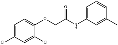 2-(2,4-dichlorophenoxy)-N-(3-methylphenyl)acetamide Structure