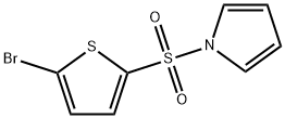 1-(5-bromothiophen-2-yl)sulfonylpyrrole Structure