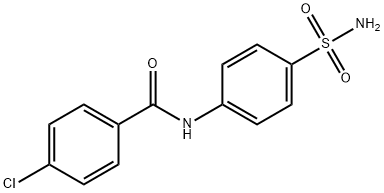 4-chloro-N-(4-sulfamoylphenyl)benzamide 化学構造式