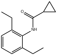 N-(2,6-diethylphenyl)cyclopropanecarboxamide Structure