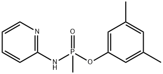 N-[(3,5-二甲基苯氧基)(甲基)磷酰基]吡啶-2-胺,292852-62-1,结构式