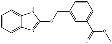 298208-33-0 methyl 3-(1H-benzimidazol-2-ylsulfanylmethyl)benzoate