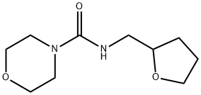 N-(oxolan-2-ylmethyl)morpholine-4-carboxamide Struktur