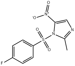 325813-19-2 1-(4-fluorophenyl)sulfonyl-2-methyl-5-nitroimidazole