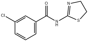 3-chloro-N-(4,5-dihydro-1,3-thiazol-2-yl)benzamide,330468-91-2,结构式