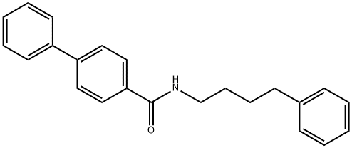 4-phenyl-N-(4-phenylbutyl)benzamide Structure