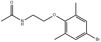 N-[2-(4-bromo-2,6-dimethylphenoxy)ethyl]acetamide|