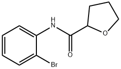 N-(2-bromophenyl)oxolane-2-carboxamide 化学構造式