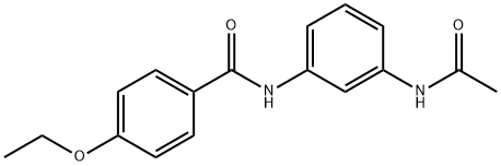 N-(3-acetamidophenyl)-4-ethoxybenzamide Structure