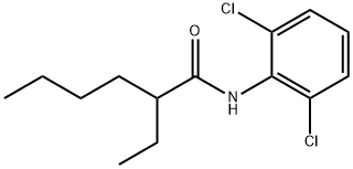 N-(2,6-dichlorophenyl)-2-ethylhexanamide Structure