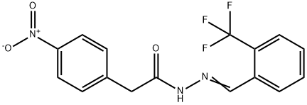 355812-11-2 2-(4-nitrophenyl)-N-[(E)-[2-(trifluoromethyl)phenyl]methylideneamino]acetamide