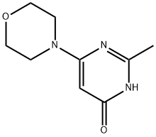 2-methyl-6-morpholin-4-yl-1H-pyrimidin-4-one Structure