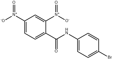 N-(4-bromophenyl)-2,4-dinitrobenzamide Structure