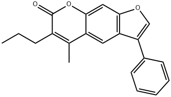 5-methyl-3-phenyl-6-propylfuro[3,2-g]chromen-7-one|