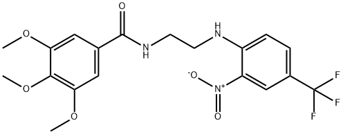 381680-00-8 3,4,5-trimethoxy-N-[2-[2-nitro-4-(trifluoromethyl)anilino]ethyl]benzamide