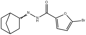 389126-00-5 N-[(E)-3-bicyclo[2.2.1]heptanylideneamino]-5-bromofuran-2-carboxamide