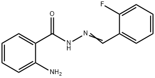 415695-07-7 2-amino-N-[(E)-(2-fluorophenyl)methylideneamino]benzamide