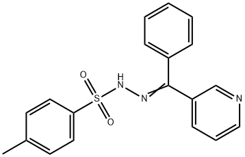 4-methyl-N-[(E)-[phenyl(pyridin-3-yl)methylidene]amino]benzenesulfonamide Structure