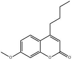 4-butyl-7-methoxychromen-2-one Struktur