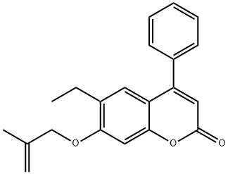 6-ethyl-7-(2-methylprop-2-enoxy)-4-phenylchromen-2-one|