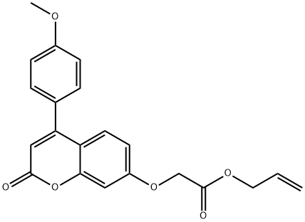 433244-41-8 prop-2-enyl 2-[4-(4-methoxyphenyl)-2-oxochromen-7-yl]oxyacetate