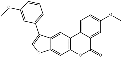 3-methoxy-10-(3-methoxyphenyl)-[1]benzofuro[6,5-c]isochromen-5-one|