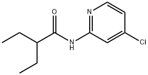 N-(4-chloropyridin-2-yl)-2-ethylbutanamide Structure