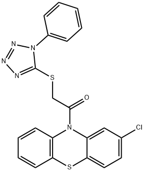 442649-14-1 1-(2-chlorophenothiazin-10-yl)-2-(1-phenyltetrazol-5-yl)sulfanylethanone