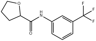 N-[3-(trifluoromethyl)phenyl]oxolane-2-carboxamide 结构式