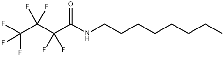 2,2,3,3,4,4,4-heptafluoro-N-octylbutanamide Structure